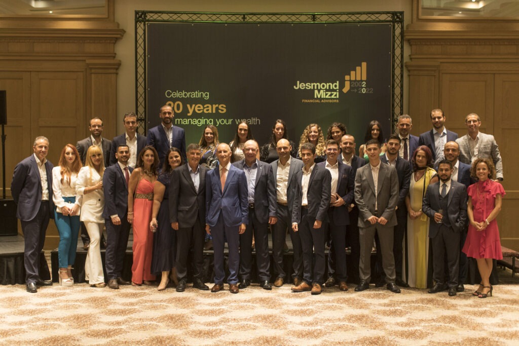 Jesmond Mizzi Financial Advisors Celebrates 20 Years of Investment